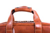 Aktentasche Leder Braun Griff Detailansicht | City Brief