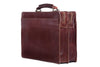 Aktentasche Braun Leder Seitenansicht | Doctor's Brief