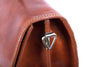 Aktentasche Braun Leder Detail Seitenansicht | Gatsby's Brief