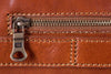 Aktentasche Braun Leder Zipper Detailansicht | Doctor's Brief