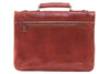 Aktentasche Leder Braun Rückansicht | Ritus' Brief